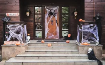 Kreatív ötletek Halloween ajtódíszhez