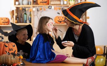 7 félelmetes arcfestési minta gyerekeknek Halloweenre