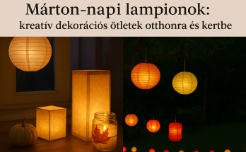Márton-napi lampionok – dekorációs tippek lakásba és kertbe