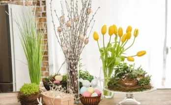 Húsvéti tavaszi virágdekorációk